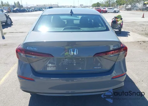 2025 Honda Civic Sport/Sport Touring from USA, damaged, VIN 2HGFE4F8XSH341020